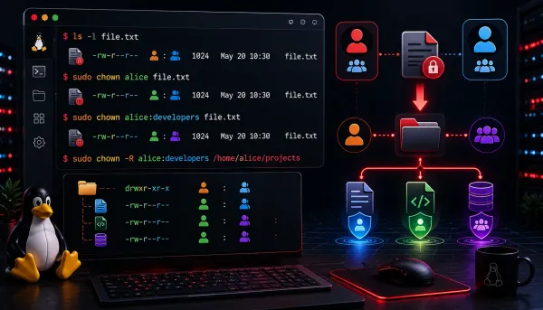 Changing File Ownership with chown
