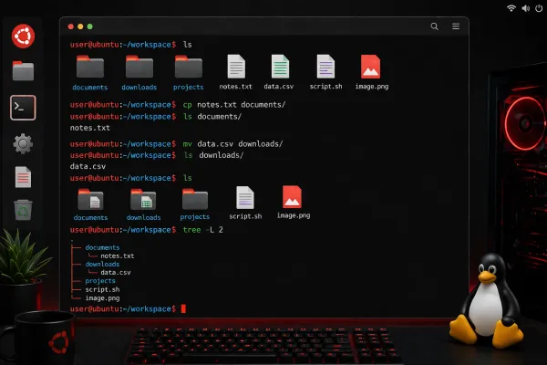 Copying, Moving, and Renaming Files in Linux
