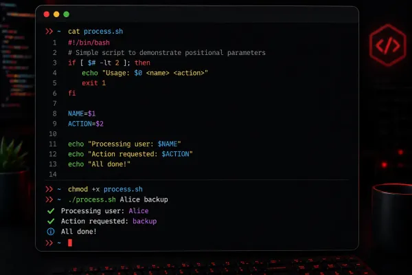 Bash Arguments: Passing Data to Scripts