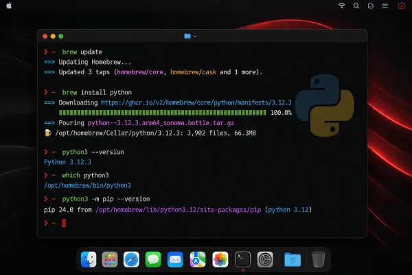 How to Install Python on macOS