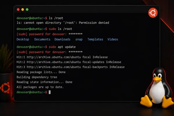 The sudo Command: Running as Administrator
