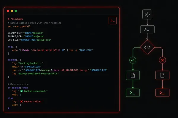 Bash Exit Codes and Error Handling