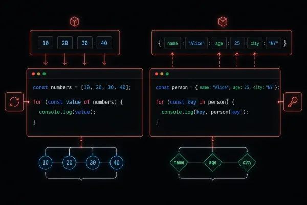 JavaScript For...of and For...in Loops