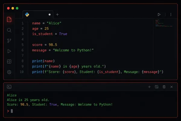 Python Variables: Storing and Using Data