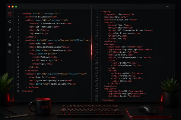 XML Attributes vs Elements: When to Use Each