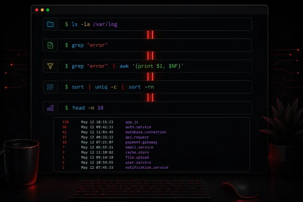Piping Commands Together in Bash