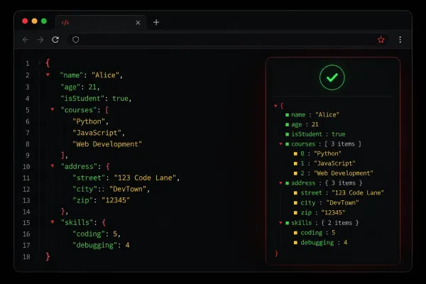 Validating JSON with Online Tools