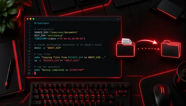Bash Script: Automating a Backup